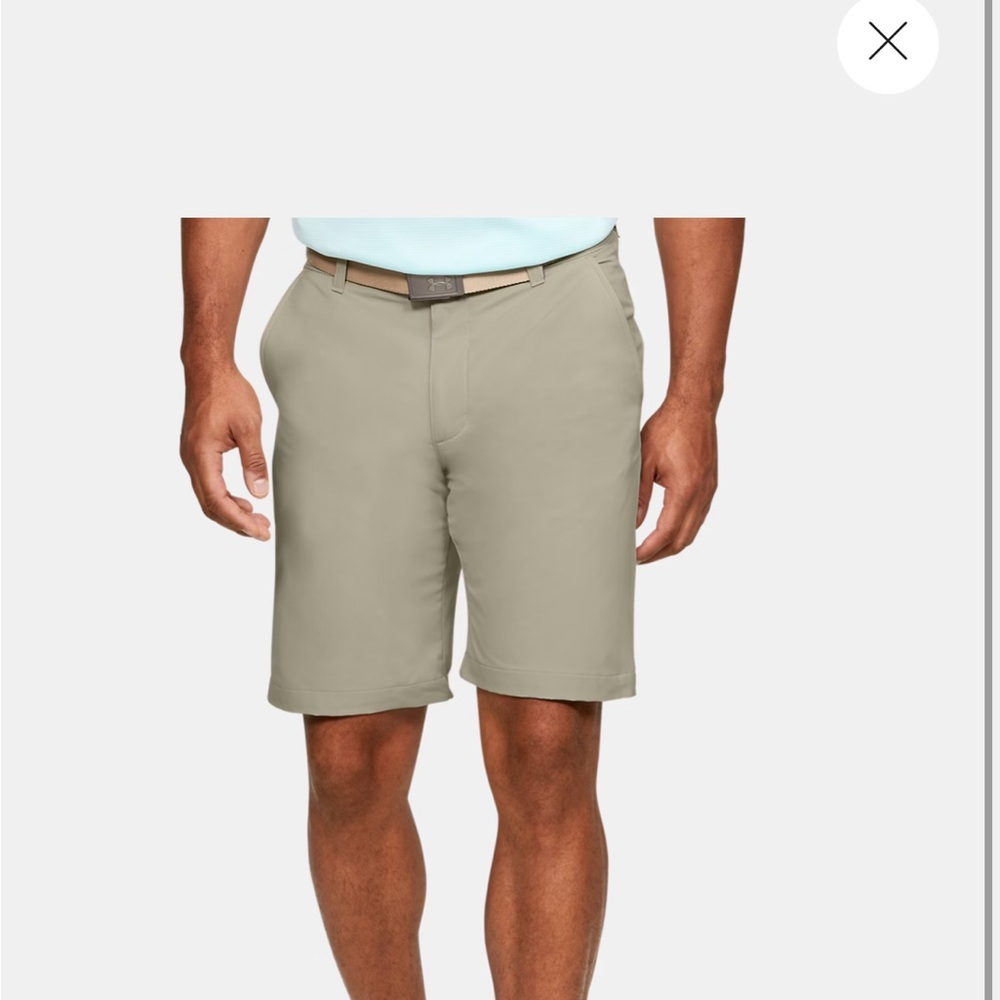 Under Armour Heatgear Men's Flat-Front Golf Shorts Size 34